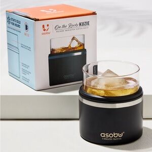 Asobu® On the Rocks Glass & Kuzie NWT